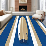 Vibrant Surfboard Shaped Design(Beige)