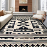 Southwestern Ethnic Geometric Elegance(Black)