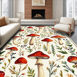 Elegant Watercolor Botanical Motif(White)