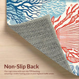 Elegant Nautical Shell Decorative(Red)