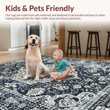 Luxurious Tiled Medallion Design(Black)