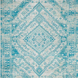 Artful Blue Gray Abstract Composition(Beige)