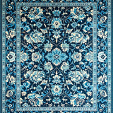 Timeless Black Blue Abstract Element(Blue)