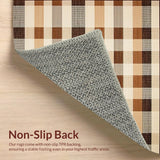 Chic Checkered Rustic Aesthetic Touch(Beige)