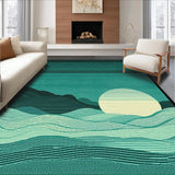 Eclectic Ombre Wave Design(Green)