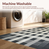 Artistic High Contrast Geometric Motif(White)