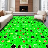 Festive Four Leaf Clover Aesthetic(Green)