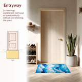 Delicate Cloud Impressionist Touch(Blue)