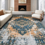 Chic Earthy Geometric Arrangement(Blue)