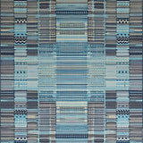 Ultra Soft Area Rug, Non Slip, Stain Resistant, Washable Area Rugs for Living Room, Bedroom, Vibrant Earthy Textured Pattern(Blue)