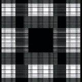 Elegant Monochrome Checkered Style(Black)
