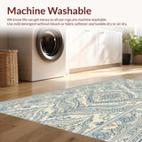 Ultra Soft Area Rug, Non Slip, Stain Resistant, Washable Area Rugs for Living Room, Bedroom, Glam Neutral Area Rug for Minimalist Lifestyle(Beige)