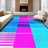 Contemporary Colorful Wave Design(Blue)