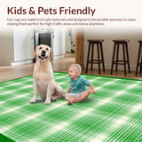 Elegant Green Plaid Arrangement(Green)