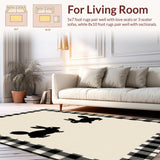 Charming Rustic Bunny Motif(Beige)