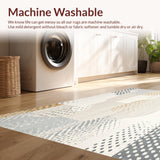 Ultra Soft Area Rug, Non Slip, Stain Resistant, Washable Area Rugs for Living Room, Bedroom, Area Absorbent(Beige)