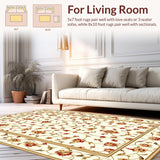 Earthy Toned Petal Design(Beige)