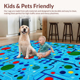 Interactive Round Patterned Accent(Blue)