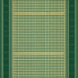 Indoor Tribal Deep Green and Gold(Green)