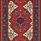 Ultra Soft Area Rug, Non Slip, Stain Resistant, Washable Area Rugs for Living Room, Bedroom, Vibrant Animal Print Living Room Carpet(Red)