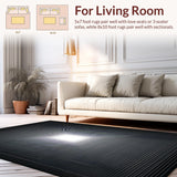 Elegant Fluffy Vortex Optical Art(Black)