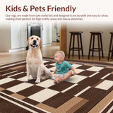 Contemporary Playful Tiled Arrangement(Beige)