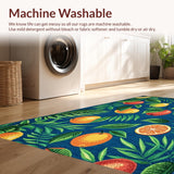 Colorful Abstract Botanical Motif(Blue)