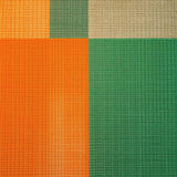Ultra Soft Area Rug, Non Slip, Stain Resistant, Washable Area Rugs for Living Room, Bedroom, Vibrant Striped Entryway Rug for Minimalist Homes(Orange)