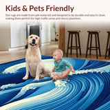 Chic Abstract Oceanic(Blue)