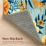 Artistic Floral Watercolor Effect(Blue)