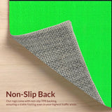 Bold Cartoonish Message Print Decor(Green)