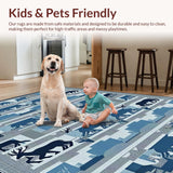 Elegant Nature Themed Textile(Blue)