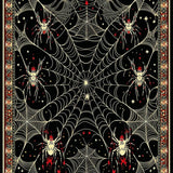 Gothic Monochrome Spiderweb Aesthetic(Black)