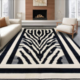 Contemporary Bold Black White Contrast(Black)