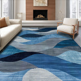 Subtle Tiled Motif in Cool Hues(Blue)