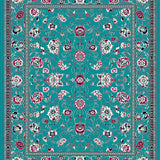 Traditional Ethnic Teal Medallion(Green)
