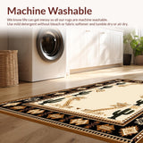 Stylish Low Pile Frontier Design(Beige)