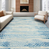 Chic Earthy Wave Scallop Style(Blue)