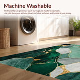 Luxe Gray Fluid Design Element(Green)