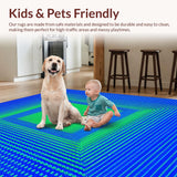 Eye Catching Hypnotic Circular(Blue)