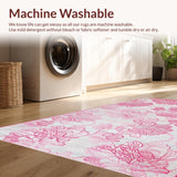 Glamorous Pink Ogee Accents(Pink)