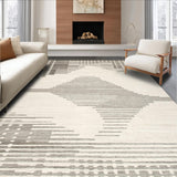 Ultra Soft Area Rug, Non Slip, Stain Resistant, Washable Area Rugs for Living Room, Bedroom, Artistic Subtle Animal Texture(Gray)