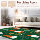 Whimsical Gnome Motif in Green(Green)