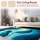 Charming Irregular Beach(Blue)