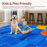 Contemporary Vibrant Wave Design(Blue)