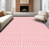 Ultra Soft Area Rug, Non Slip, Stain Resistant, Washable Area Rugs for Living Room, Bedroom, Elegant Abstract Floral Touch(Pink)