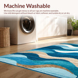 Charming Coastal Wave Aesthetic(Blue)