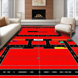 Colorful Finish Line Play Area(Red)