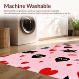 Contemporary Heartfelt Cat Design(Pink)