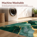 Dynamic Earth Tone Geometric Art(Green)